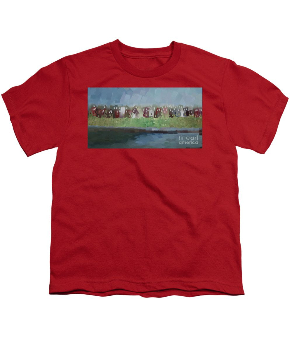 T-shirt pour jeunes - Paysage abstrait 1526