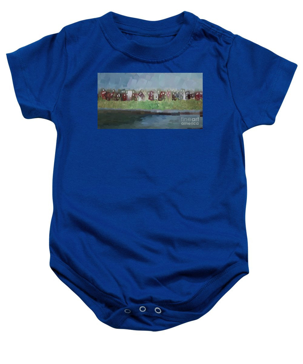 Baby Onesie - Abstract Landscape 1526