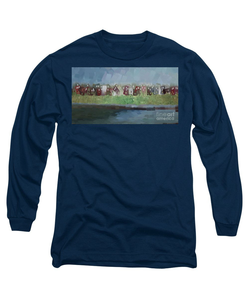 Long Sleeve T-Shirt - Abstract Landscape 1526