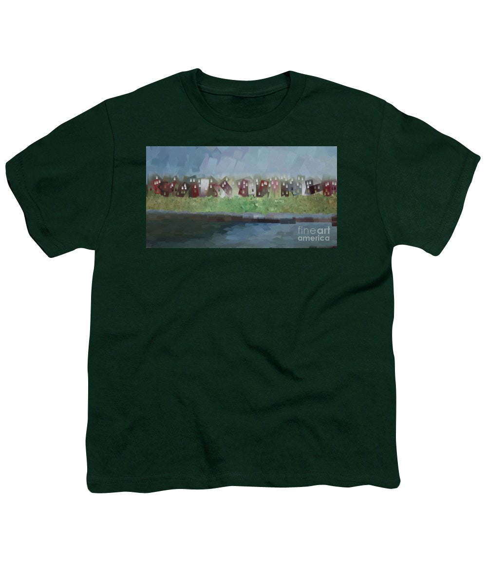 T-shirt pour jeunes - Paysage abstrait 1526