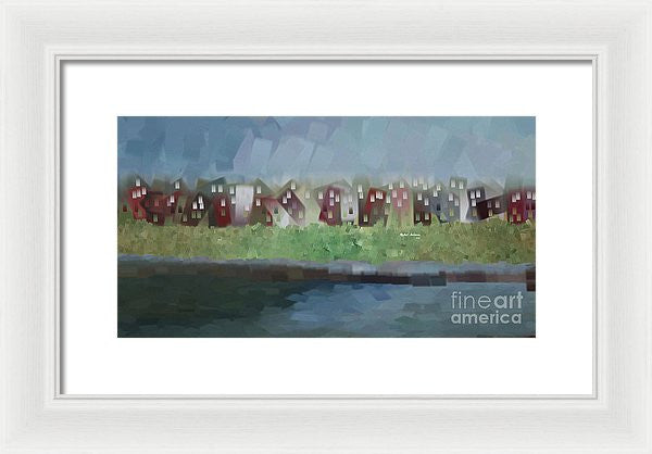 Framed Print - Abstract Landscape 1526