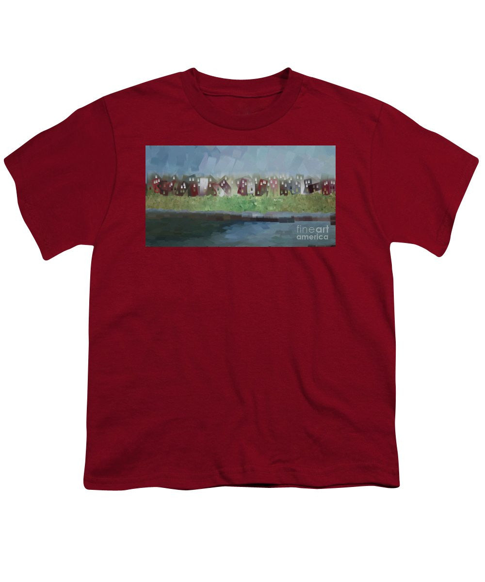 T-shirt pour jeunes - Paysage abstrait 1526