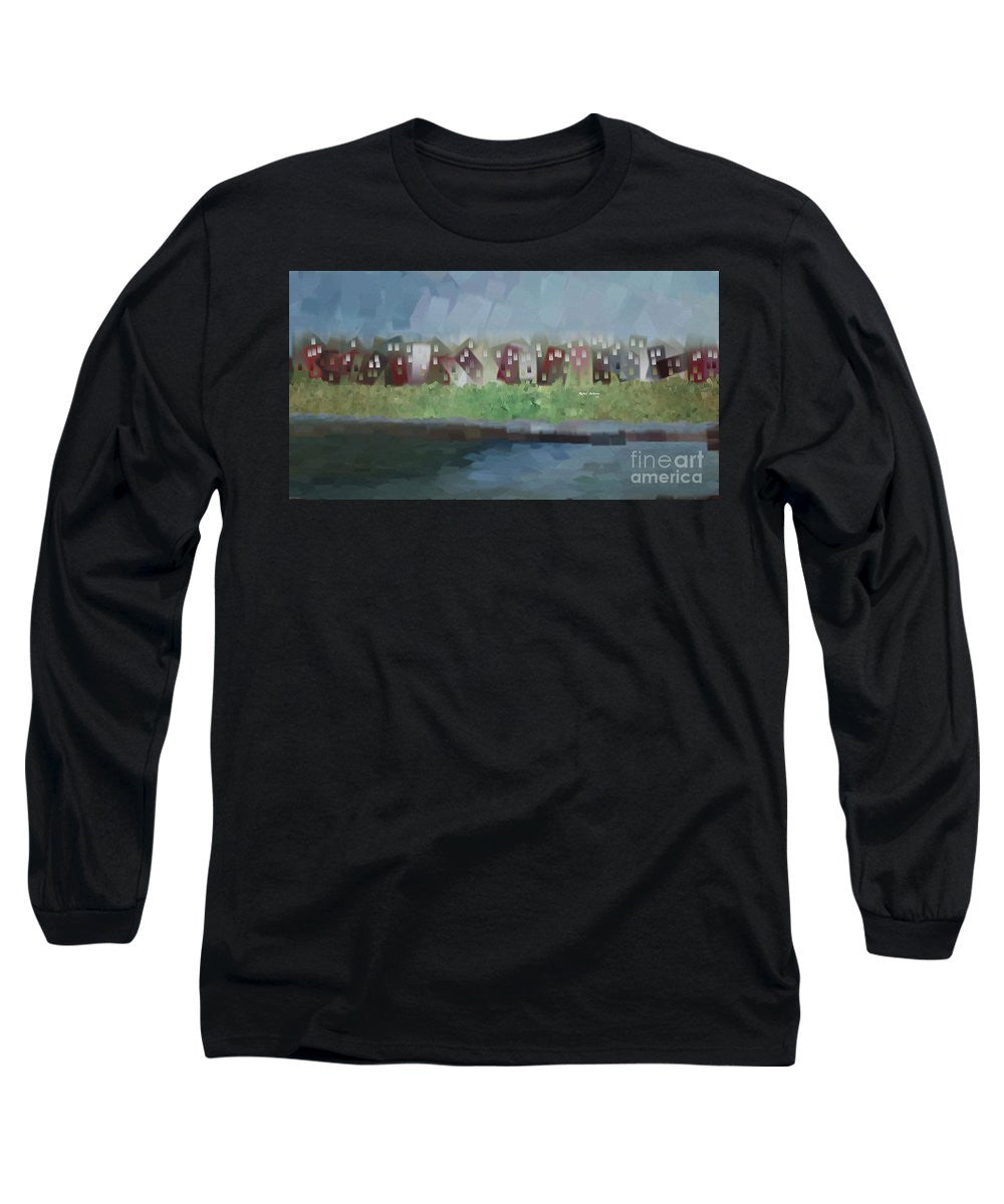 Long Sleeve T-Shirt - Abstract Landscape 1526