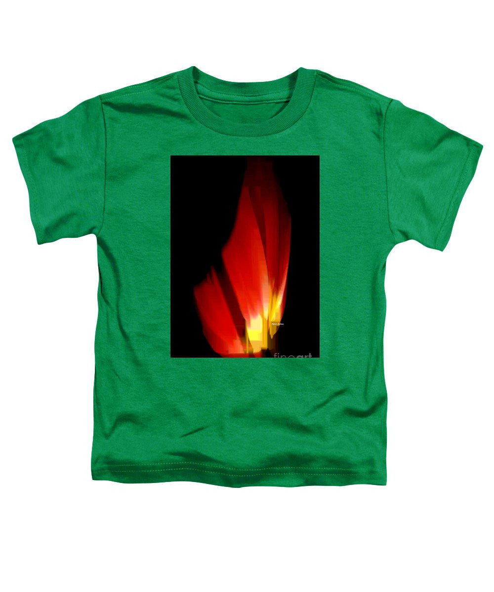 Toddler T-Shirt - Abstract Poinsettia