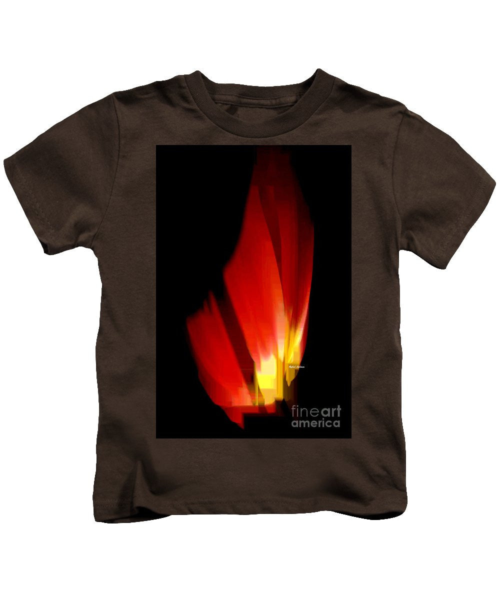 T-shirt pour enfant - Poinsettia abstrait