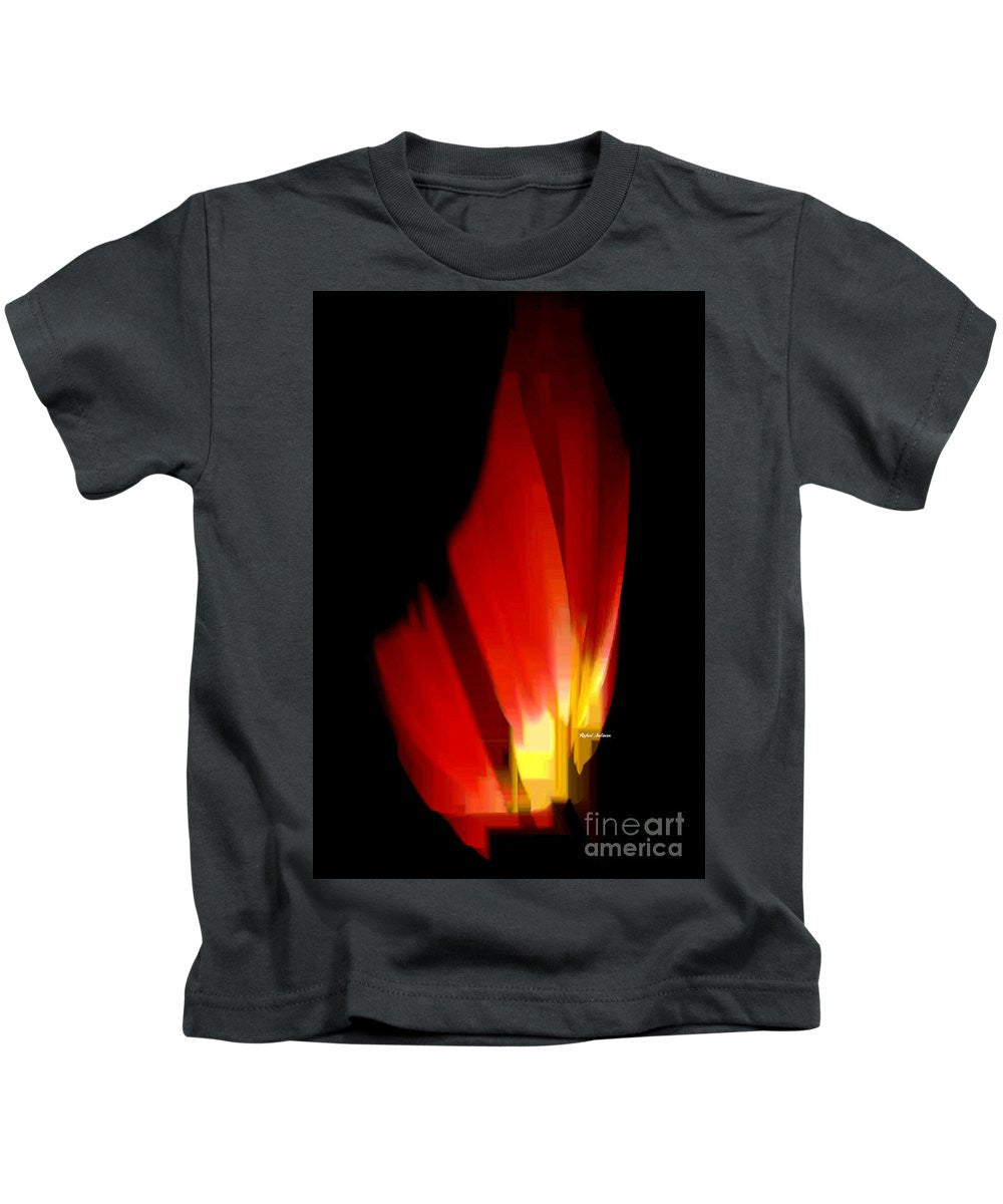 T-shirt pour enfant - Poinsettia abstrait