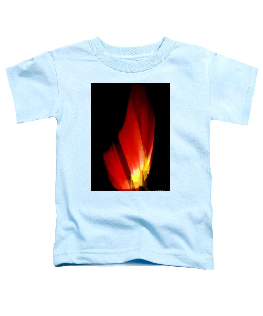 Toddler T-Shirt - Abstract Poinsettia