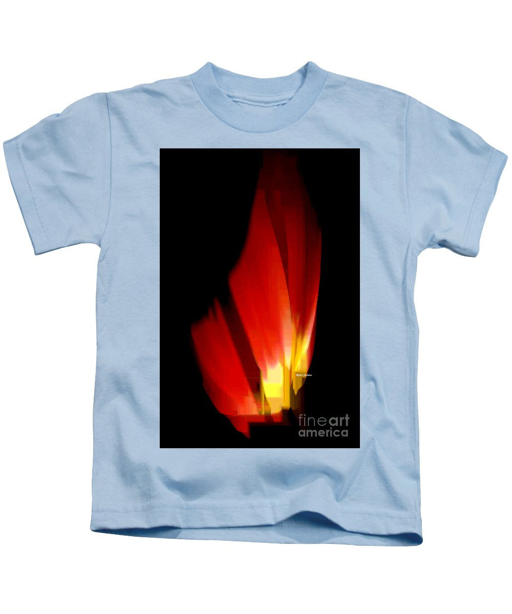 T-shirt pour enfant - Poinsettia abstrait