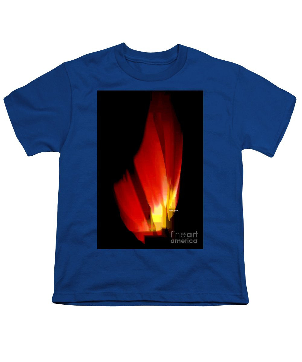 Youth T-Shirt - Abstract Poinsettia