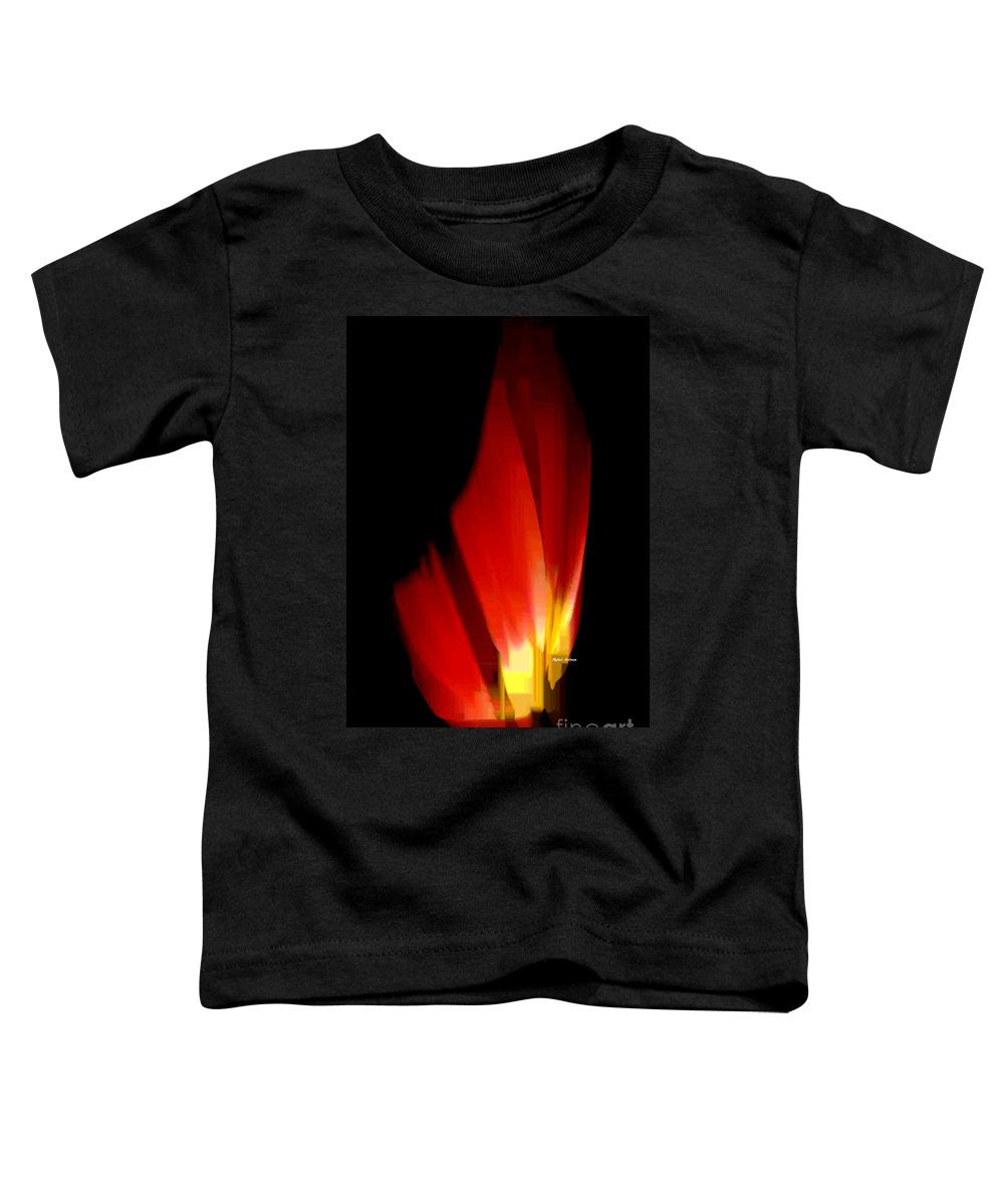 Toddler T-Shirt - Abstract Poinsettia