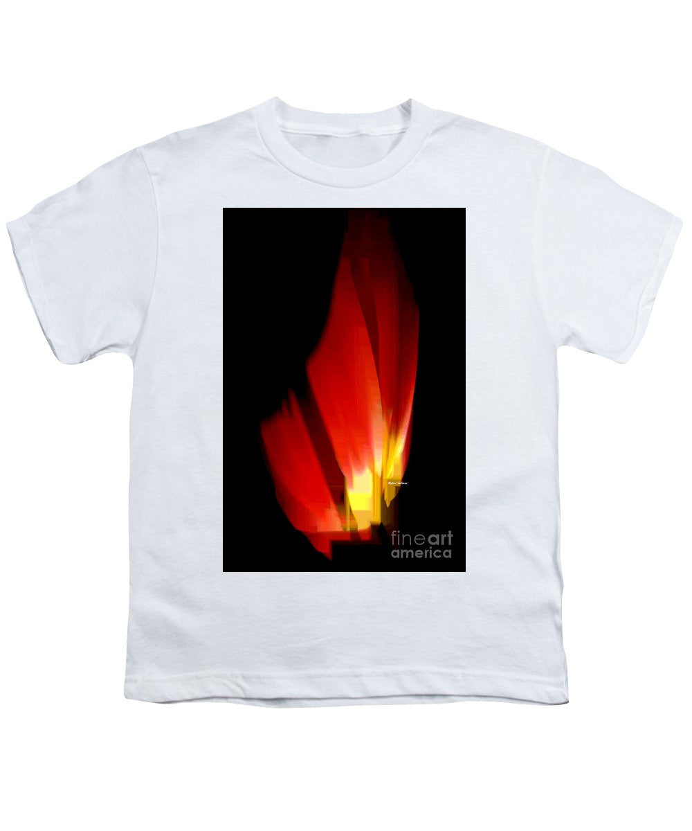 Youth T-Shirt - Abstract Poinsettia