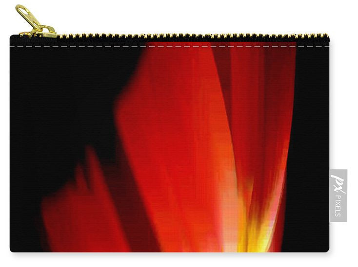 Carry-All Pouch - Abstract Poinsettia