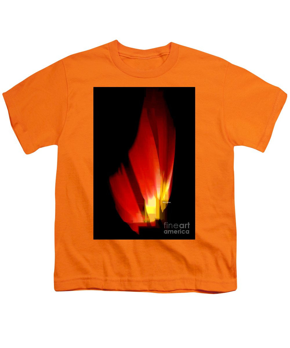 Youth T-Shirt - Abstract Poinsettia