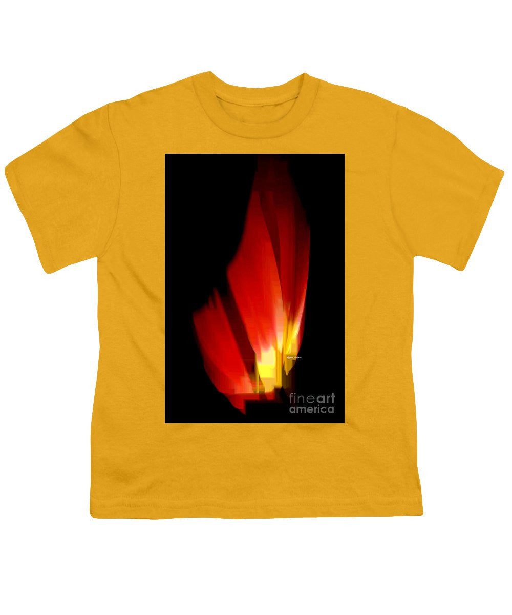 Youth T-Shirt - Abstract Poinsettia