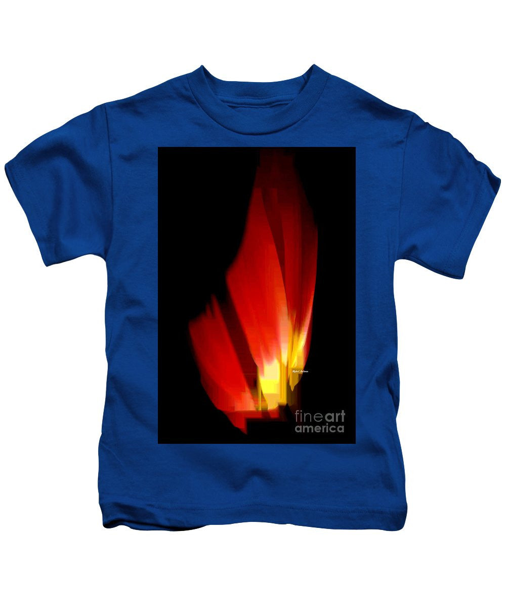 T-shirt pour enfant - Poinsettia abstrait