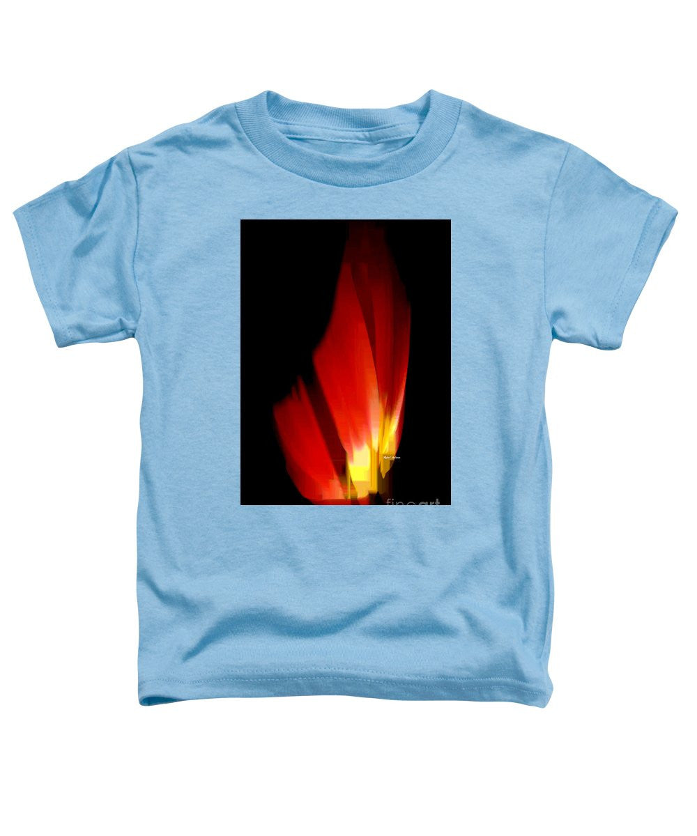 Toddler T-Shirt - Abstract Poinsettia