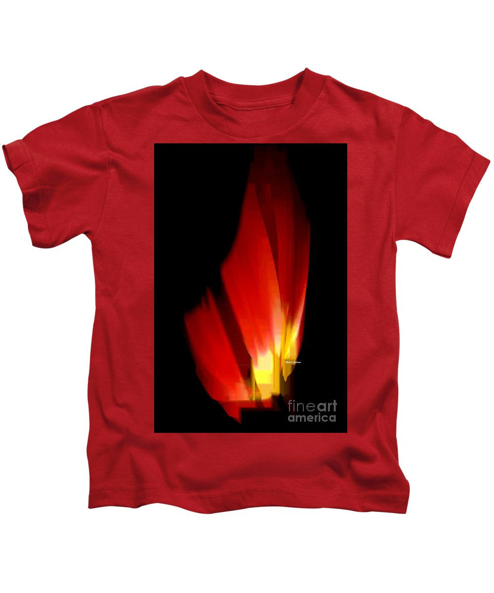 T-shirt pour enfant - Poinsettia abstrait