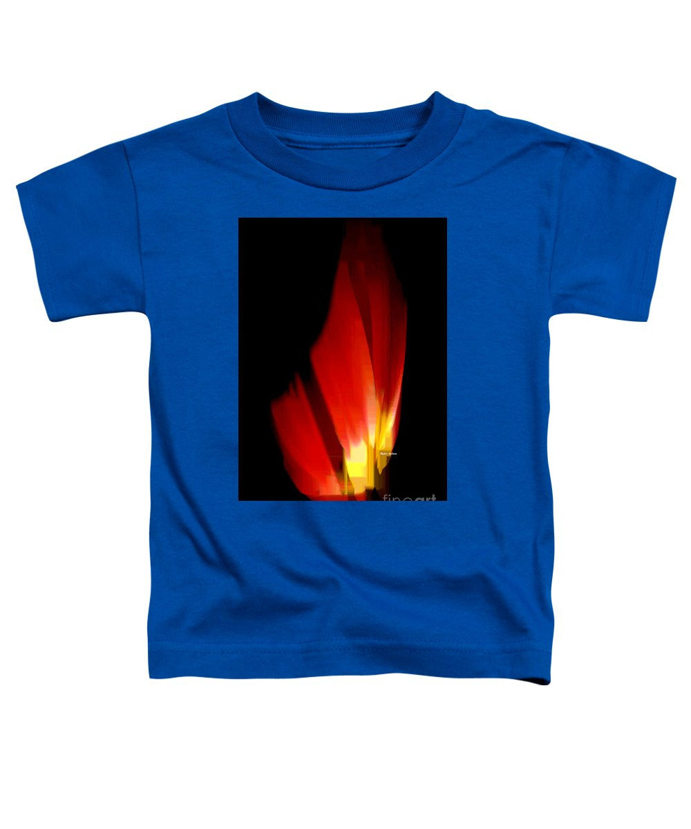 Toddler T-Shirt - Abstract Poinsettia