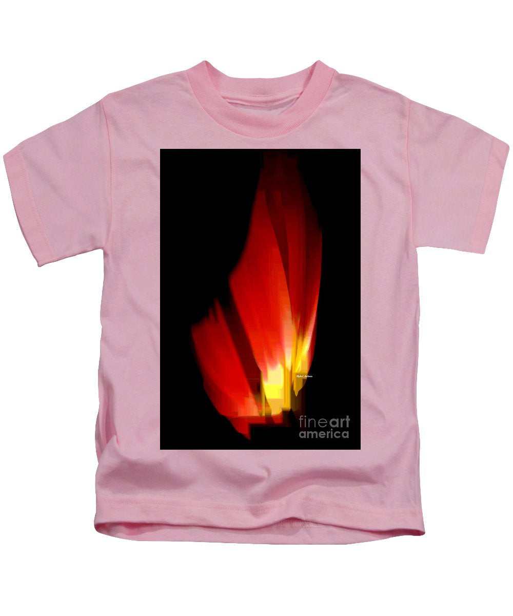 T-shirt pour enfant - Poinsettia abstrait