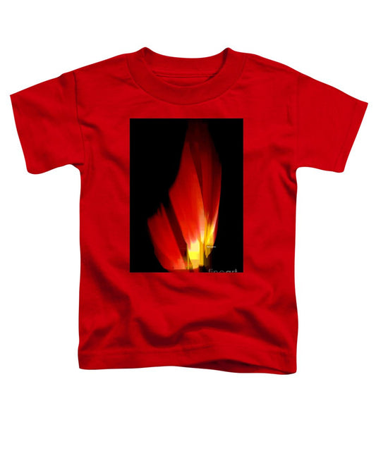 Toddler T-Shirt - Abstract Poinsettia