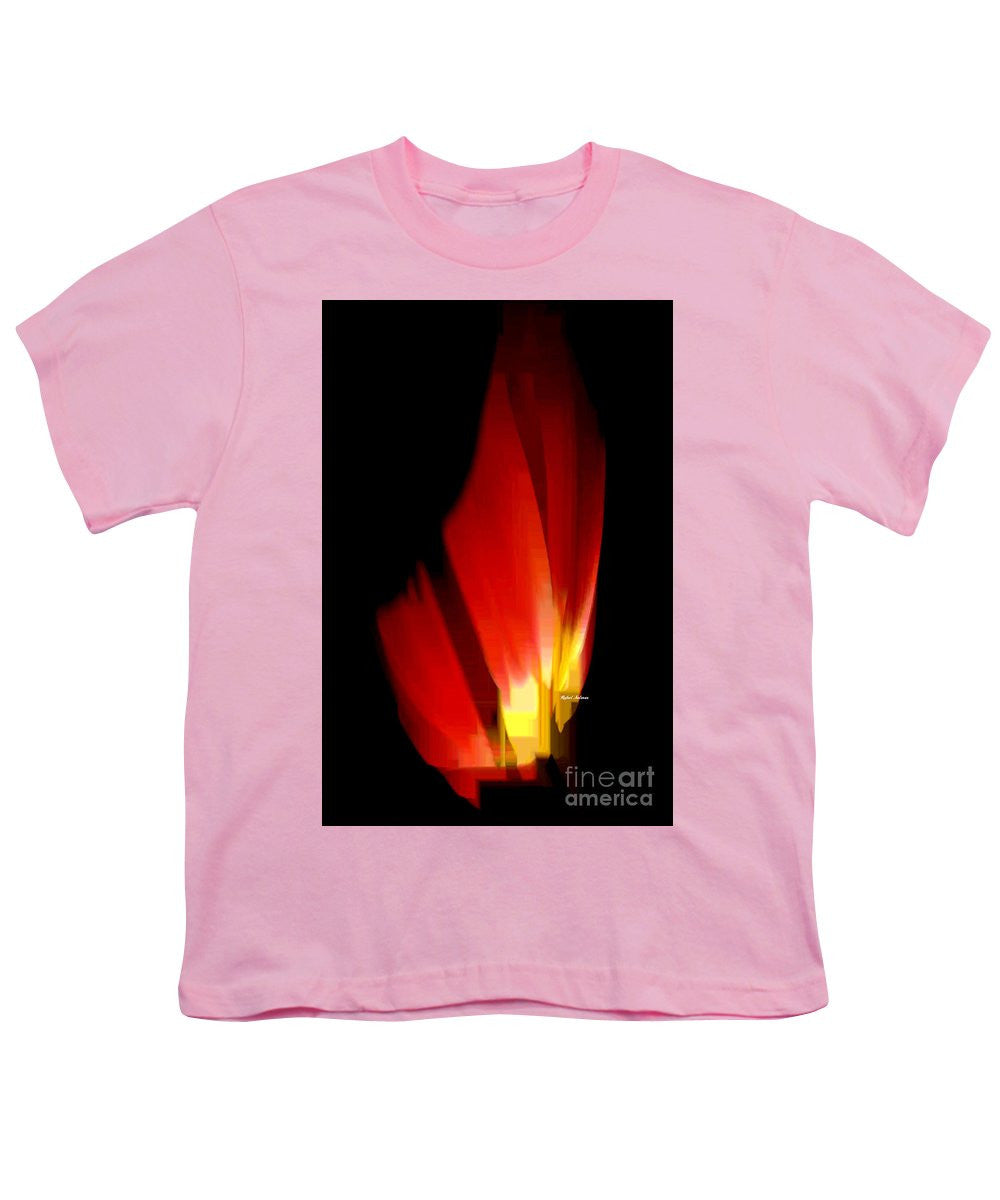 Youth T-Shirt - Abstract Poinsettia