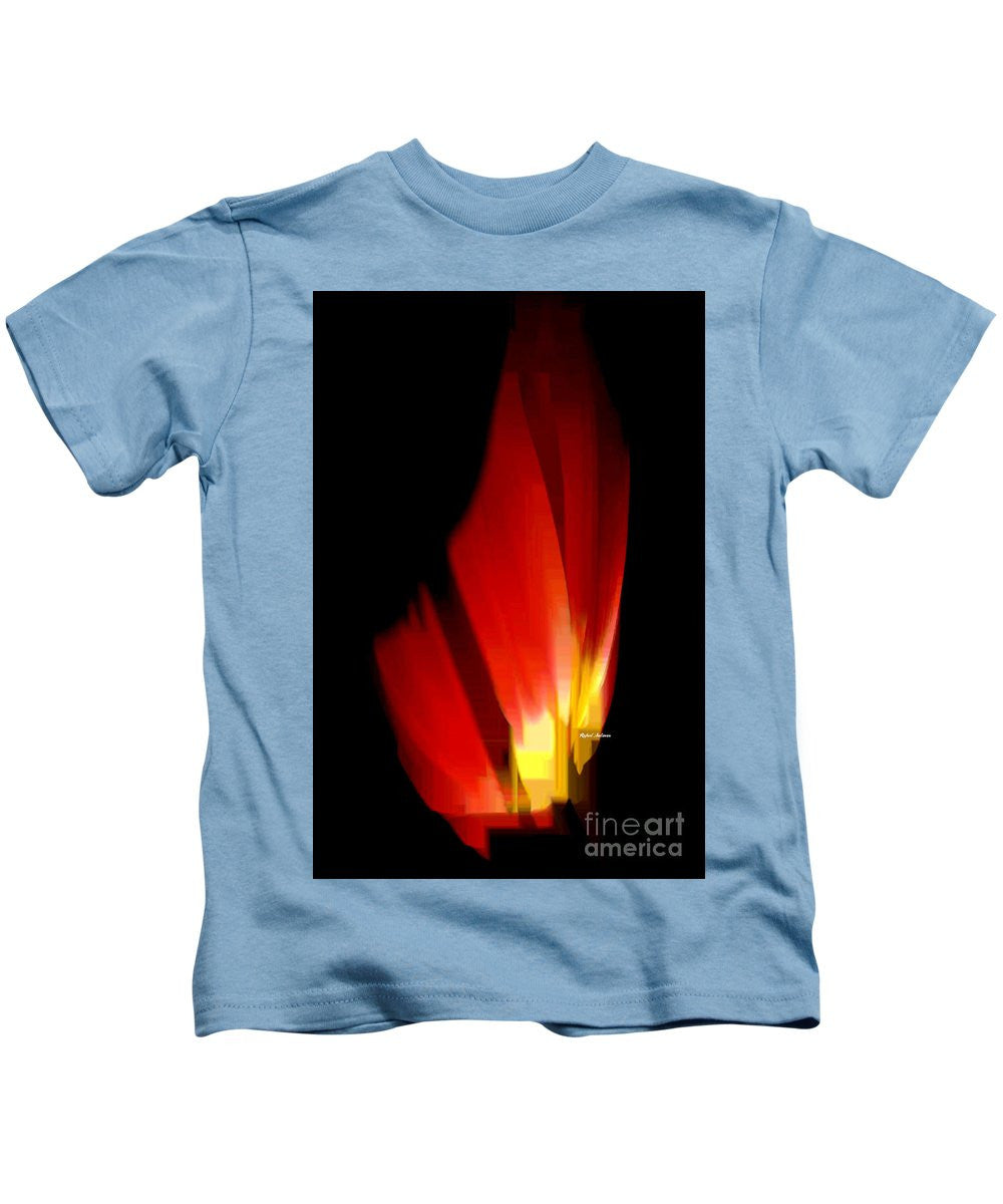 T-shirt pour enfant - Poinsettia abstrait