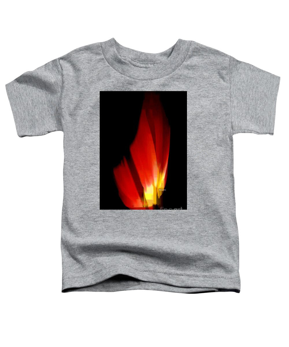 Toddler T-Shirt - Abstract Poinsettia