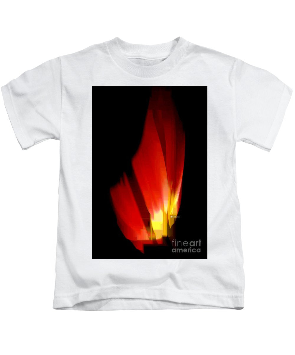 T-shirt pour enfant - Poinsettia abstrait