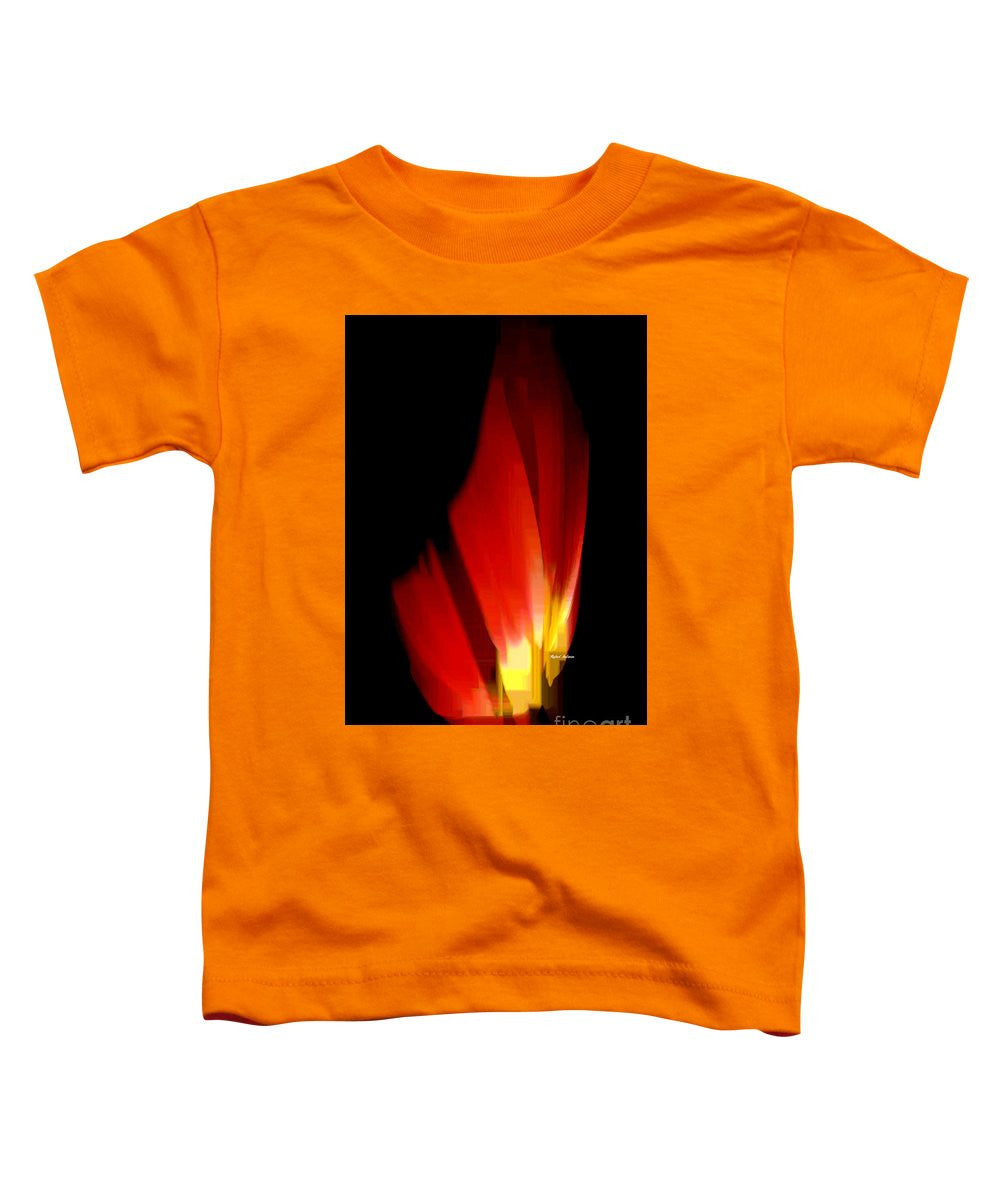 Toddler T-Shirt - Abstract Poinsettia