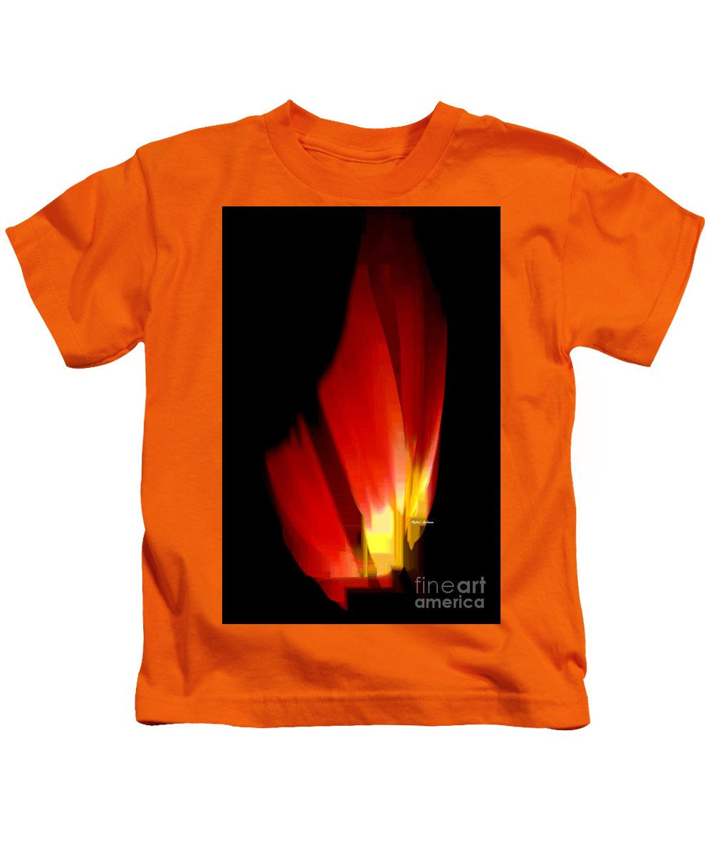 T-shirt pour enfant - Poinsettia abstrait