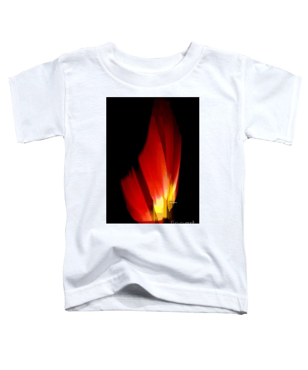 Toddler T-Shirt - Abstract Poinsettia