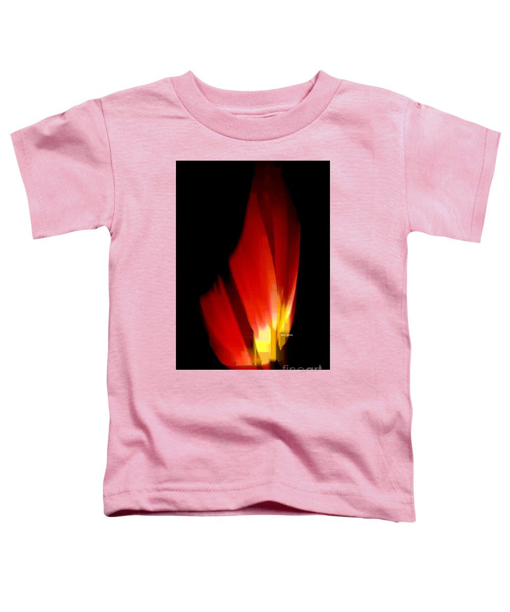 Toddler T-Shirt - Abstract Poinsettia