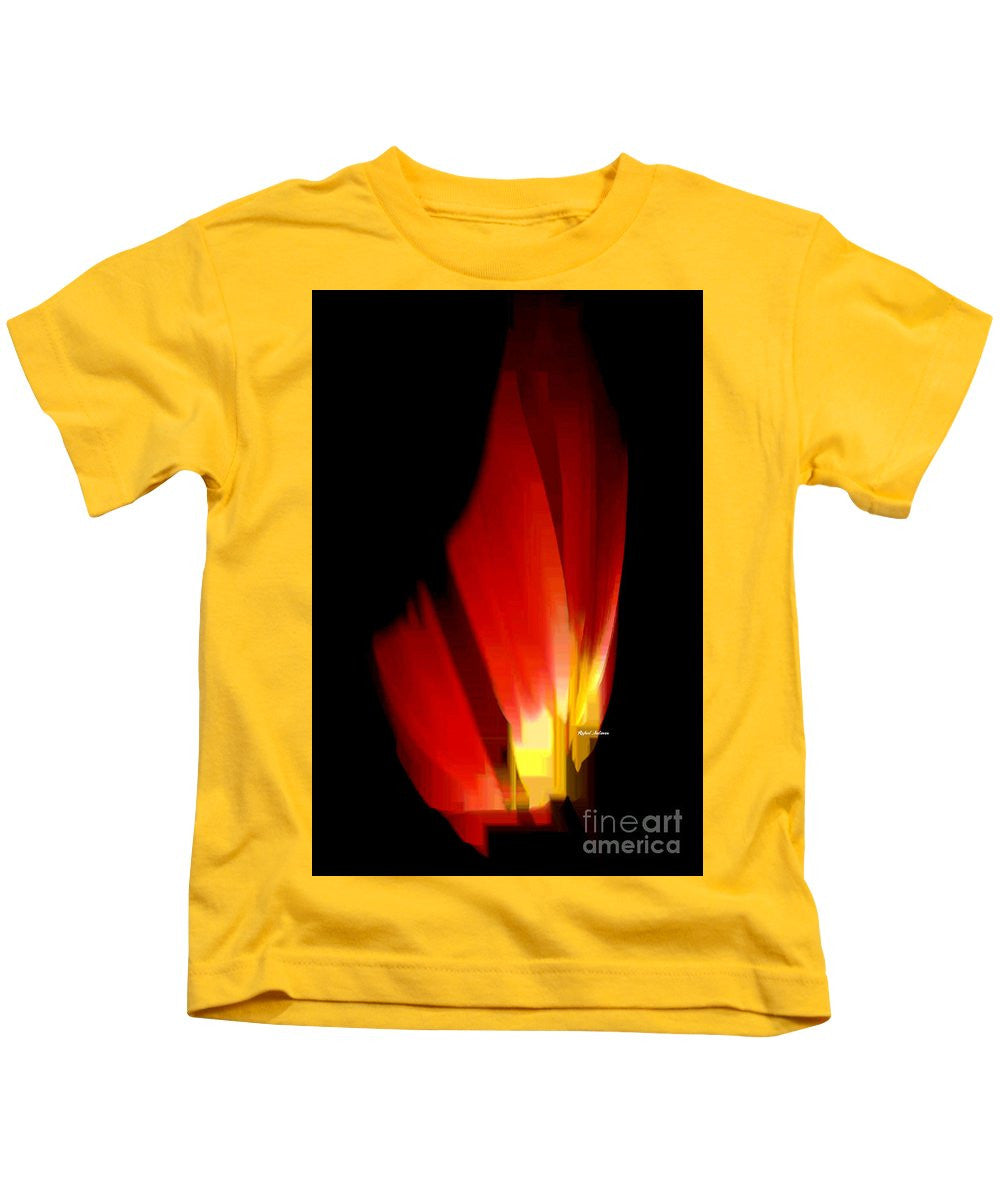 T-shirt pour enfant - Poinsettia abstrait