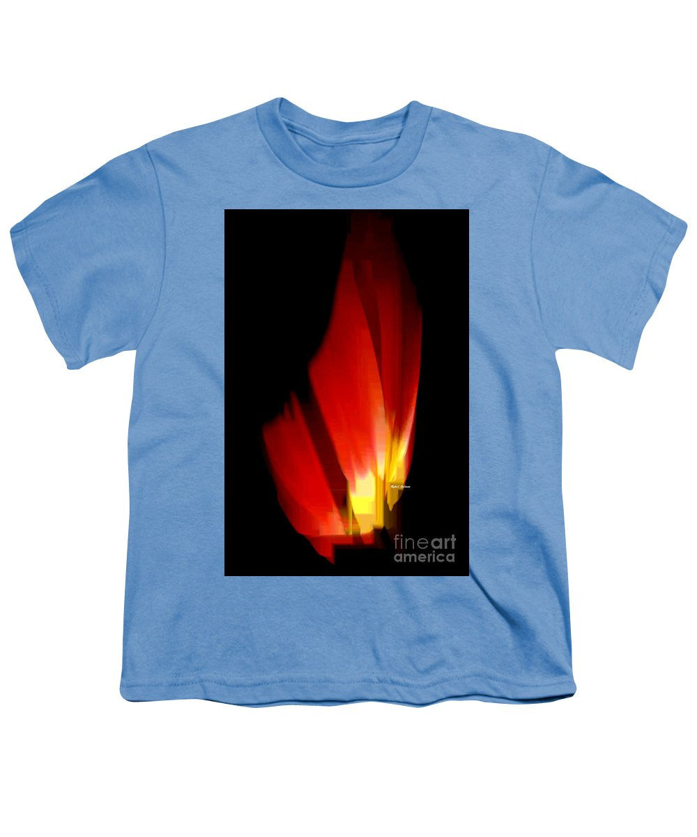 Youth T-Shirt - Abstract Poinsettia