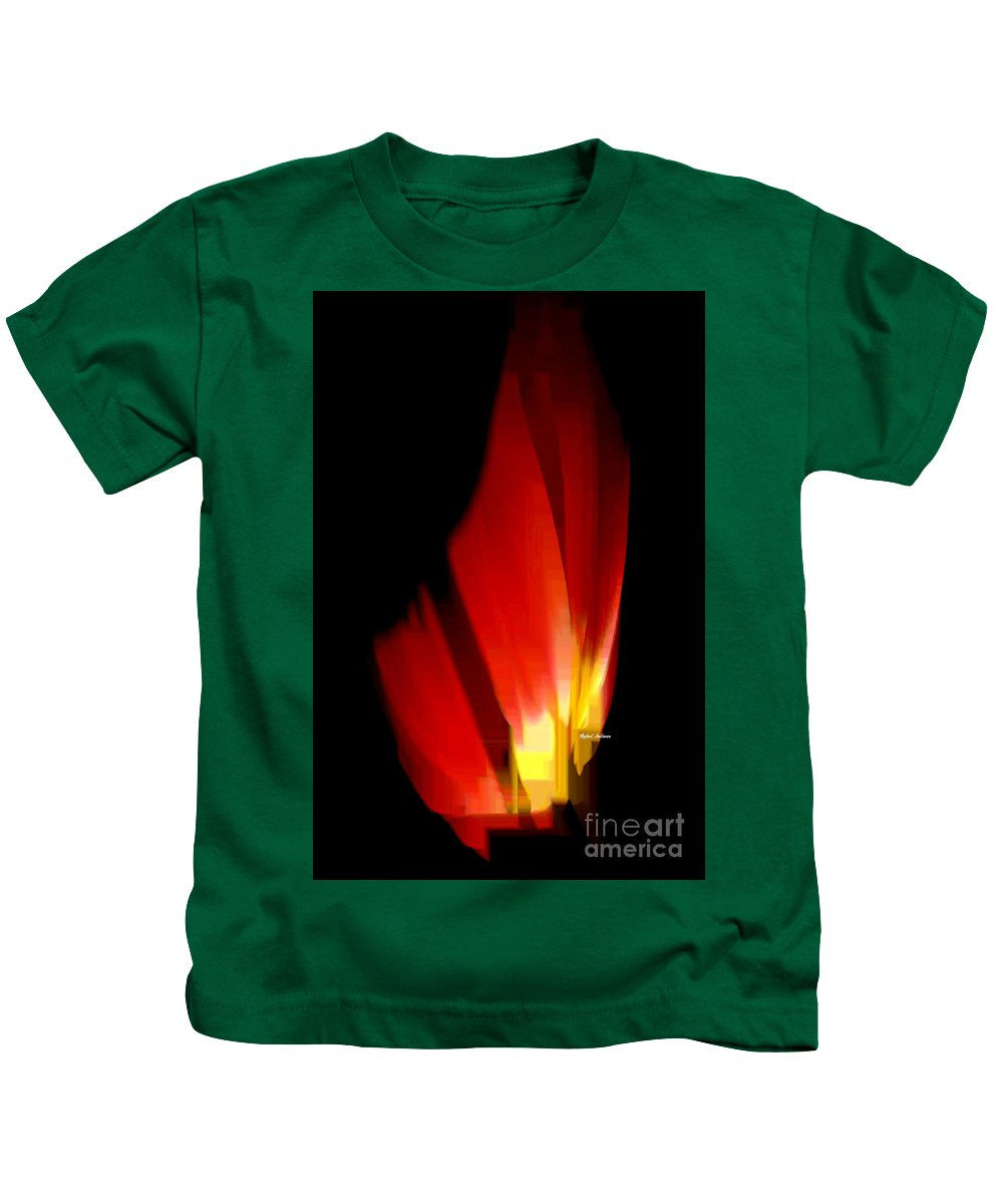 T-shirt pour enfant - Poinsettia abstrait