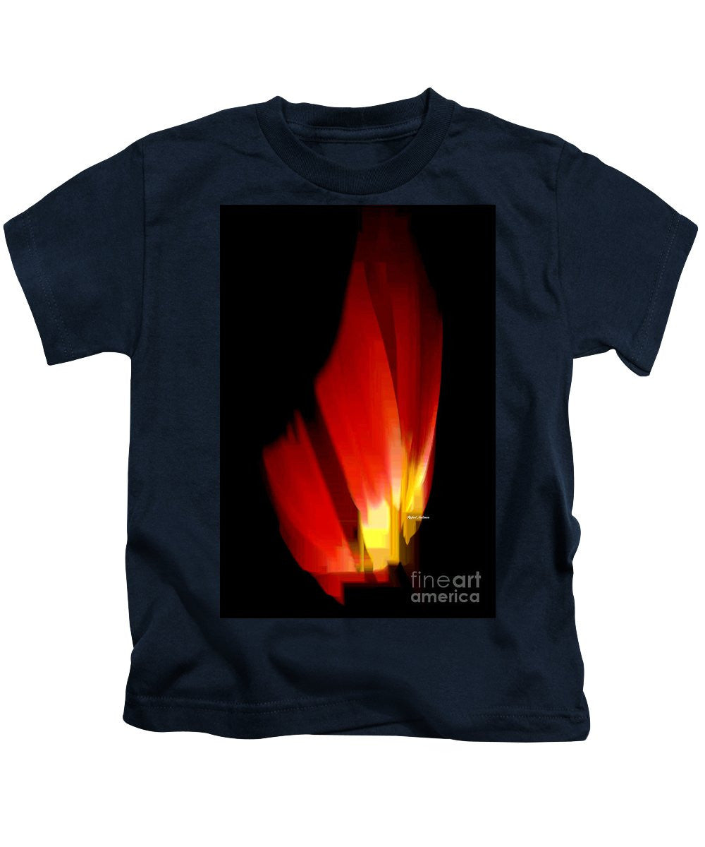 T-shirt pour enfant - Poinsettia abstrait