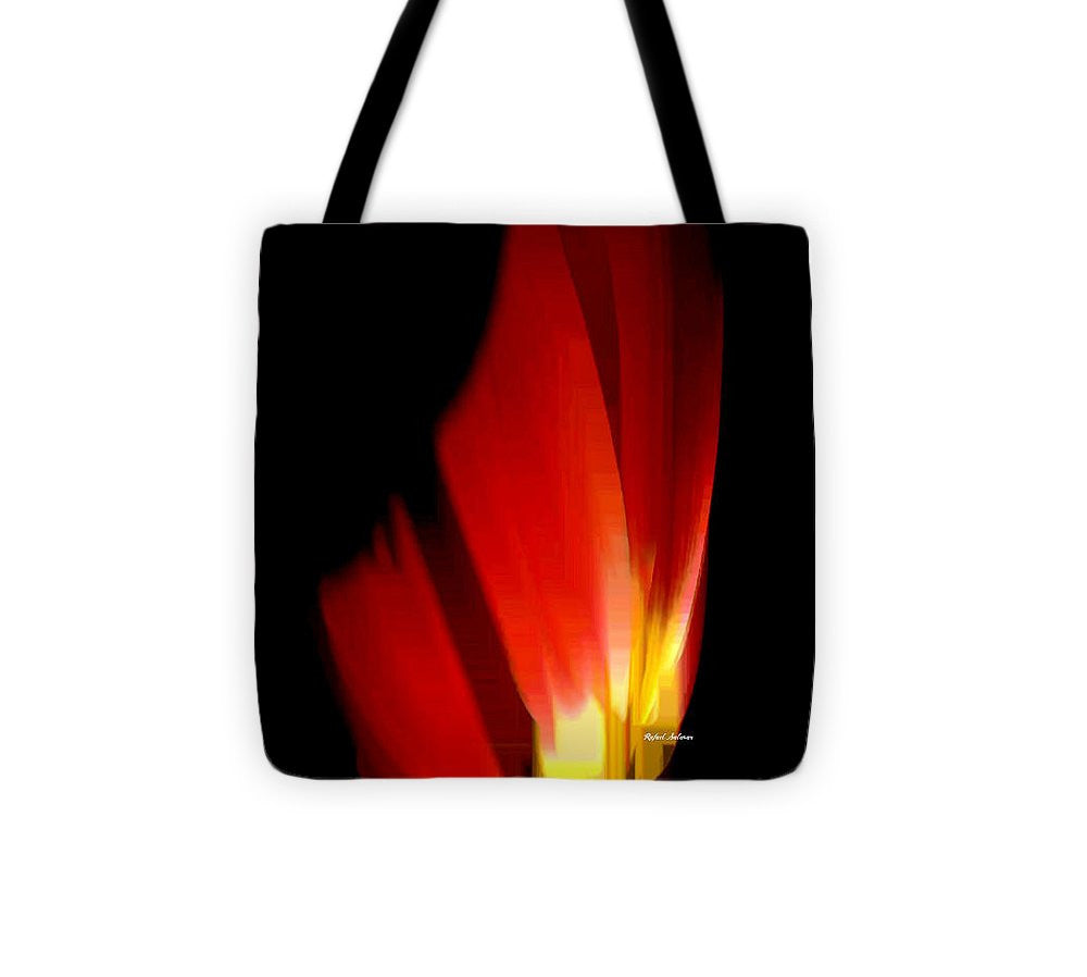 Tote Bag - Abstract Poinsettia