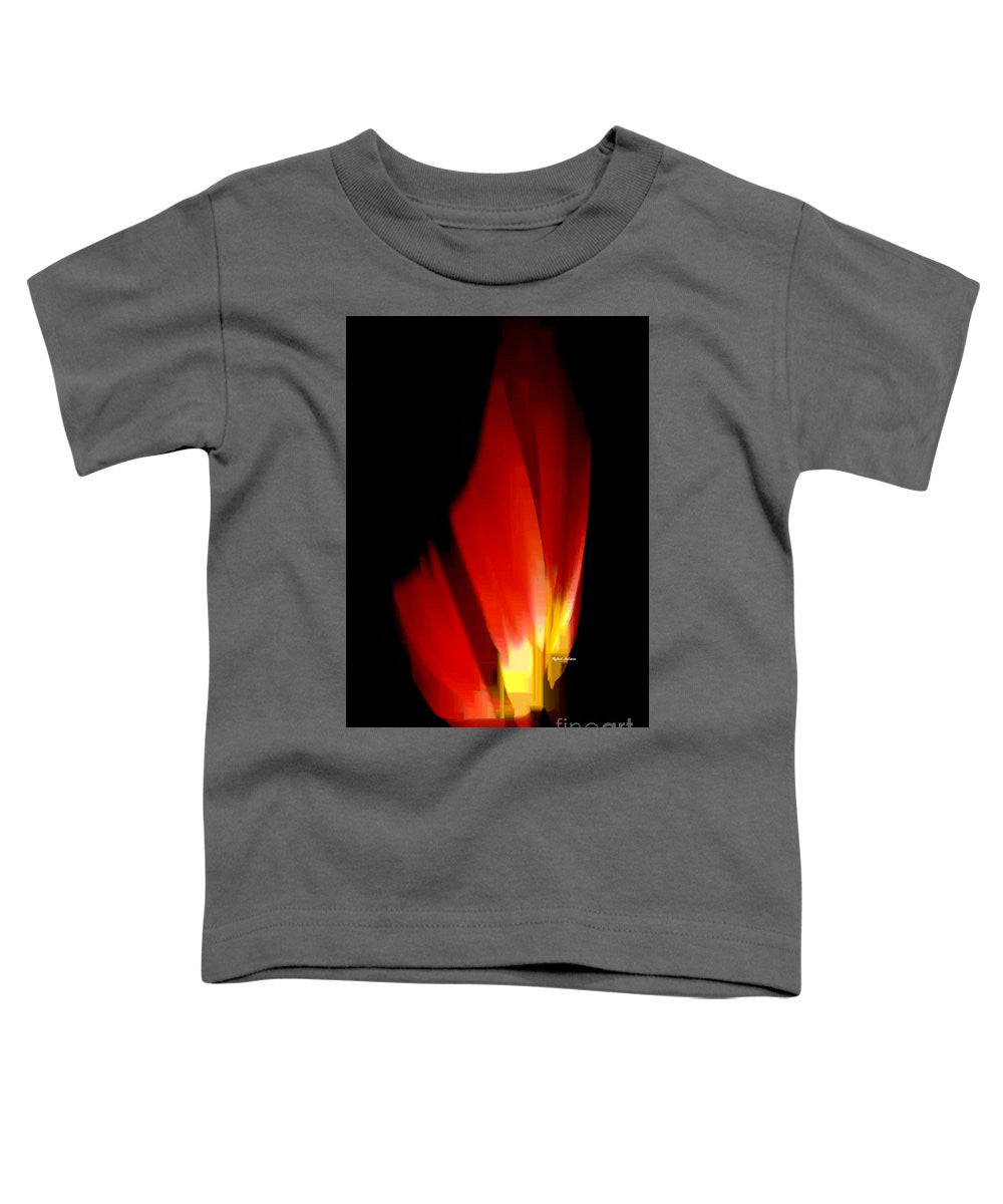 Toddler T-Shirt - Abstract Poinsettia