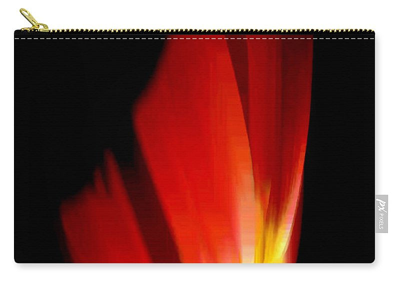 Carry-All Pouch - Abstract Poinsettia