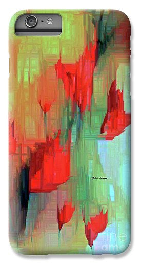 Phone Case - Abstract Red Flowers