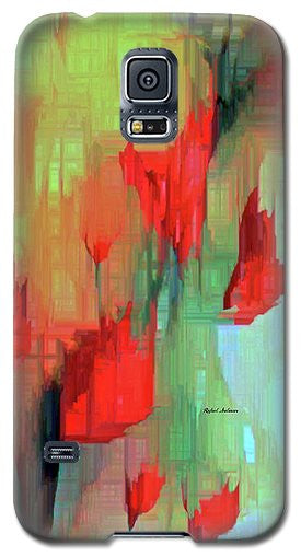 Phone Case - Abstract Red Flowers
