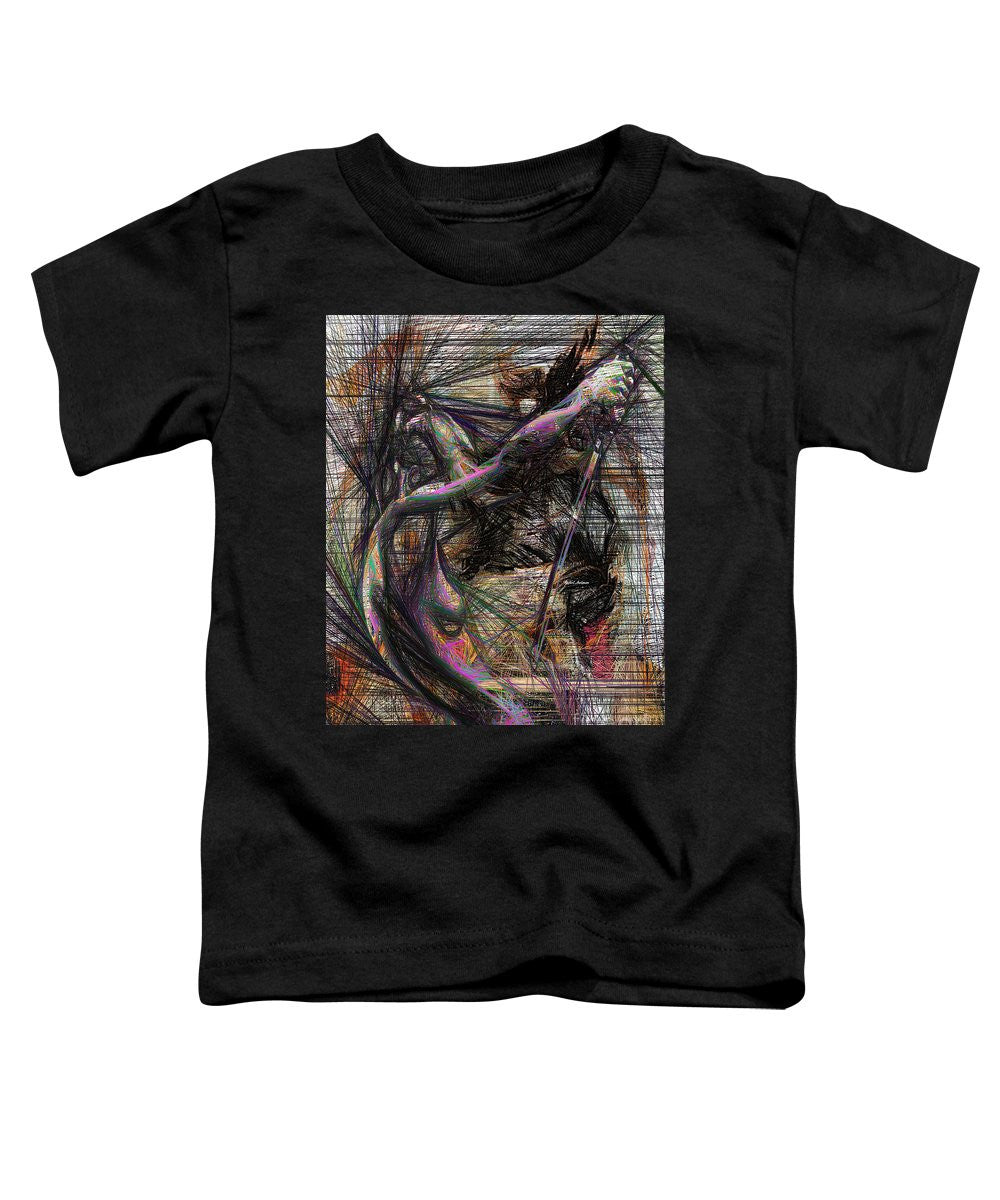 Toddler T-Shirt - Abstract Sketch 1334