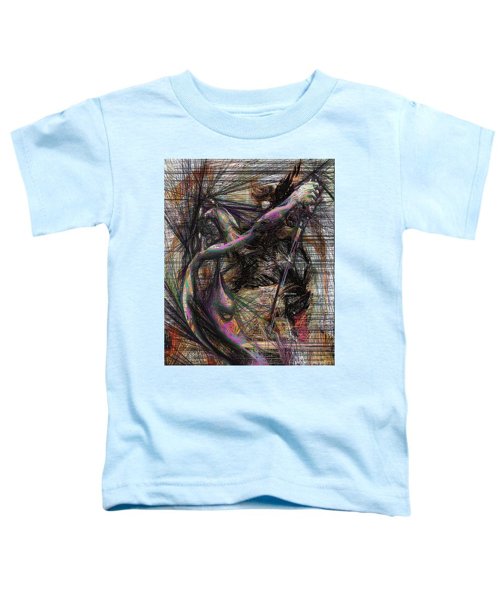 Toddler T-Shirt - Abstract Sketch 1334