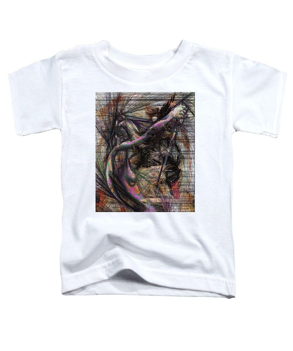 Toddler T-Shirt - Abstract Sketch 1334