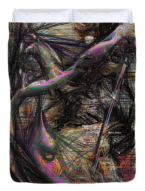 Duvet Cover - Abstract Sketch 1334