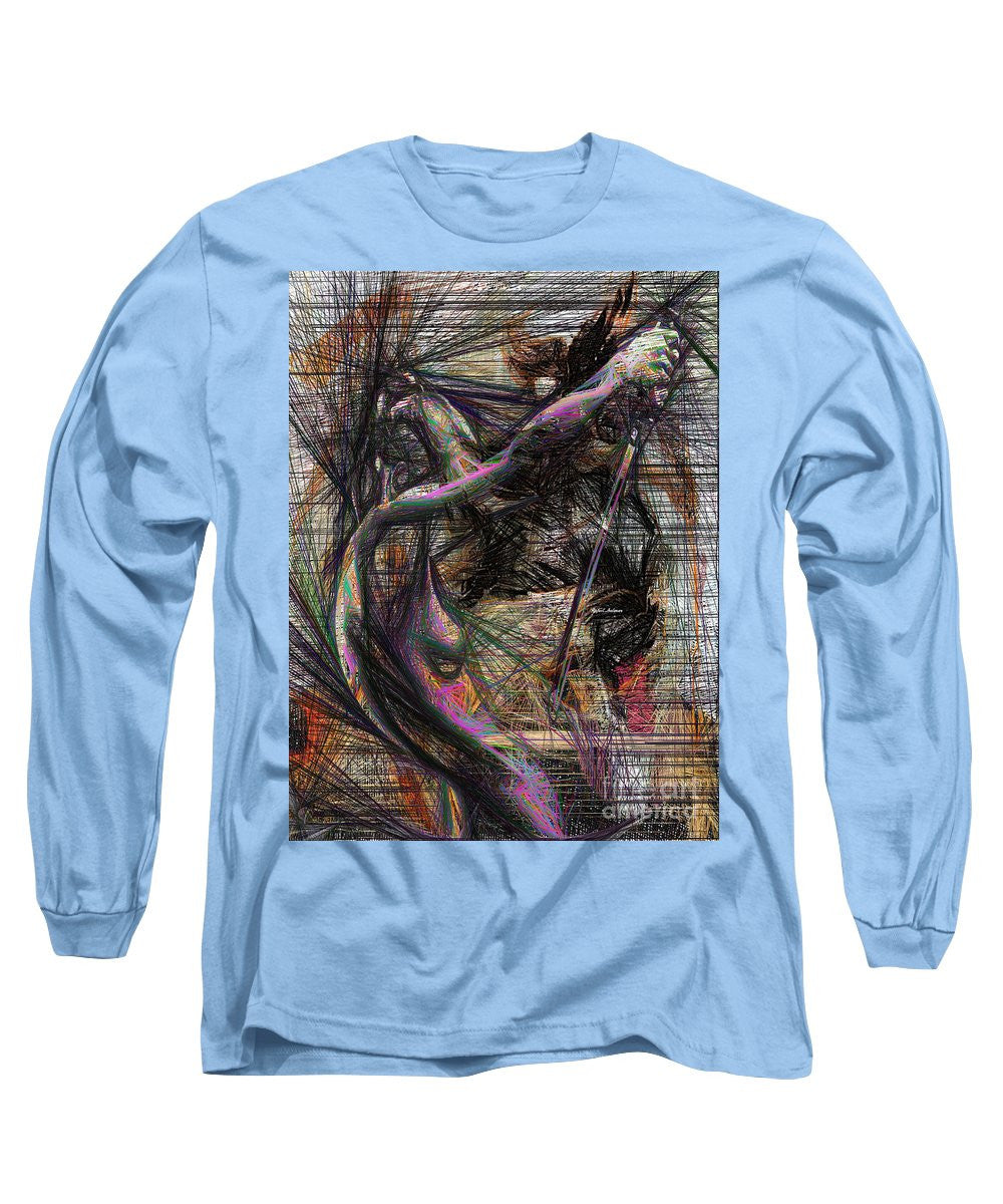 Long Sleeve T-Shirt - Abstract Sketch 1334