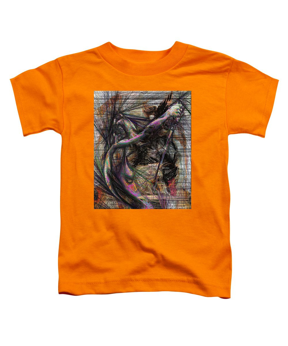 Toddler T-Shirt - Abstract Sketch 1334