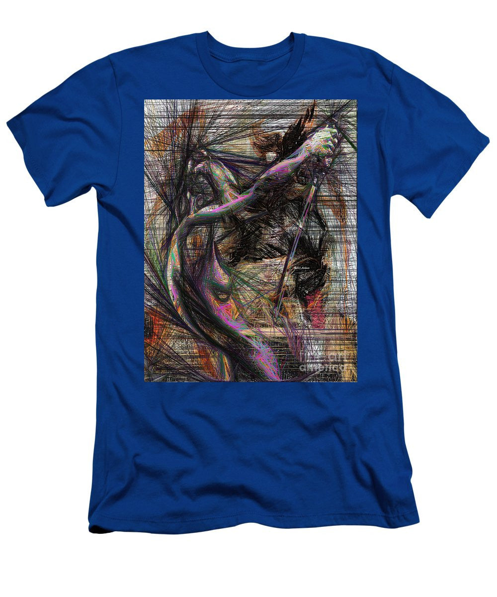 Men's T-Shirt (Slim Fit) - Abstract Sketch 1334