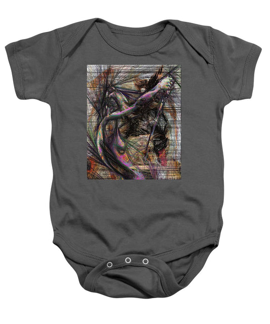 Baby Onesie - Abstract Sketch 1334