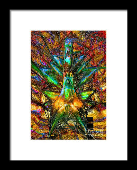 Framed Print - Abstract Sketch 1340